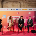 Mesa del I Encuentro Internacional por los Derechos Digitales con participación de ENATIC para debatir sobre inteligencia artificial, AI Act, garantías jurídicas y protección de derechos fundamentales.